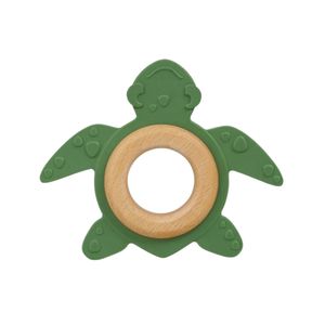 Grünspecht SchildkröteBeißtier Naturkautschuk 689-00 Beißring Baby Neu