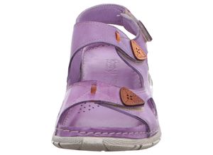 Gemini Damen Sandalen Klettverschluss sportlich Keilabsatz 032281-02, Größe:38 EU, Farbe:Lila