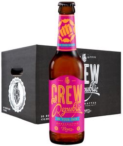 CREW REPUBLIC® In Your Face - West Coast IPA Craft Bier | Platin Award American India Pale Ale 2019