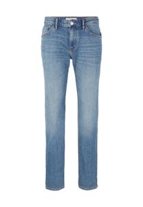 Tom Tailor Hose MARVIN Straight Jeans im 5-Pocket-Style mit Reißverschluss und Knopf