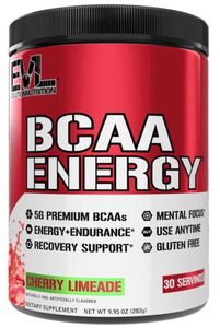 EVL Nutrition BCAA Energy - 252-390g-Dose Cherry Limeade