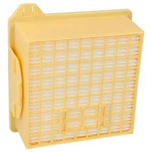vhbw Staubsaugerfilter Ersatz für Vorwerk VT260 für Staubsauger - HEPA-Filter Gelb Weiß