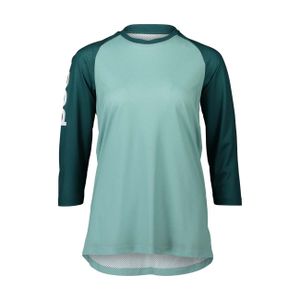 Cyklistický dres POC s krátkym rukávom - MTB PURE 3/4 LADY - Light Blue/Blue M