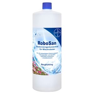 RoboSan Bodenreiniger - Konzentrat mit Bergfrühling-Duft für Wischroboter 1000 ml HERRLAN-Qualität