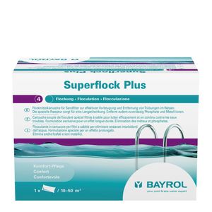 Bayrol SuperFlock Plus 1 kg Flockung 8 Kartuschen Langzeitwirkung Klarheit Pool