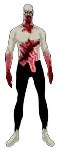 Zombie Ganzkörperanzug Skin Suit Männer Größe: M