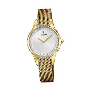 Festina Dámské hodinky z nerezové oceli F20495/1 Náramkové hodinky zlaté Mademoiselle D2UF20495/1