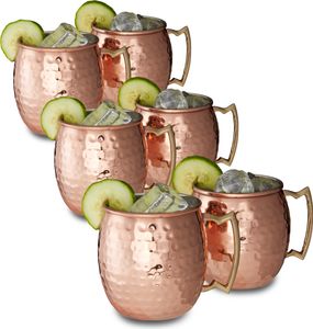 relaxačné dni 6 x Moscow Mule Becher