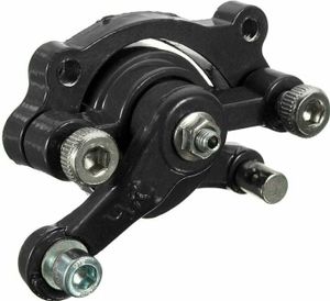 Bremssattel links schwarz inkl. Bremsbeläge N32