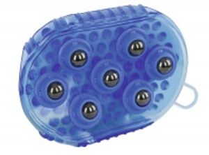 Magnet-Massage-Striegel royalblau