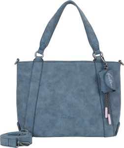 Fritzi aus Preußen Schultertasche Bitzi08 Jive Shopper Blue Grey blaugrau Fritzi aus Preußen Schultertasche Bitzi08 Jive Shopper Blue Grey blaugrau
