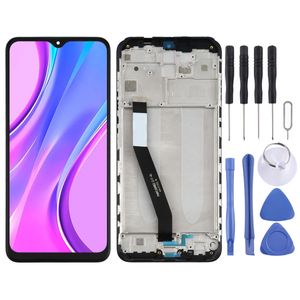 Pro Xiaomi Redmi 9 Display Full LCD + Frame Unit Touch Spare Part Repair Black