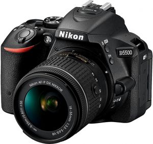 Nikon D5500 Digitale Spiegelreflexkamera, schwarz Kamera
