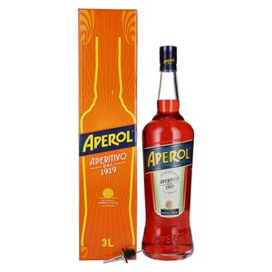 Aperol Aperitivo GB 11% Vol. 3l in Geschenkbox mit Flaschenausgießer