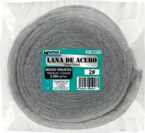 Stahlwolle 2.500 g   Glatt "0"