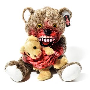 Original Zombie Teddy XXL die Halloween Teddybär Undead-Teds Evolution für alle Splatter & Horror Fans; Kannibale