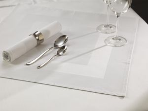 Curt Bauer Tischwäsche Damast Tischdecke 1 teilig Tischtuch ca. 130/170 cm 0000-0000 Atlas weiß