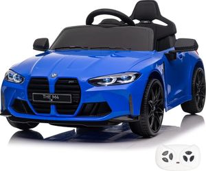 Kinder Elektroauto BMW M4 Competition - 12V - 1 bis 5 Jahre - mit Fernbedienung - Blau