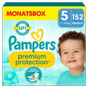 Pampers Windeln - Premium Protection Gr.5, 11-16kg - 152St. Pampers Windeln - Premium Protection Gr.5, 11-16kg - 152St.