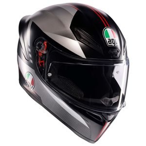 AGV K1 S Lap Helm (Black Matt/Red,XL (61/62))