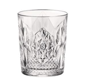 Bormioli Rocco 666218 Stone Whiskyglas, 390ml, Glas, transparent, 6 Stück