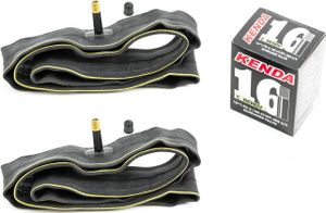 2 Stück 16 Zoll KENDA Schlauch Tube 47/57-305 16x1.75-2.125 AV Autoventil