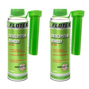 Flotex Diesel Systemreiniger, 2 x 250ml Additiv Dieselsystemreiniger