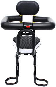 Kinderfahrradsitz mit Rückenlehne Kinder Fahrrad Sicherheitssitz Kindersitz Kindersicherheits Fahrradsitz Lagergewicht 40kg