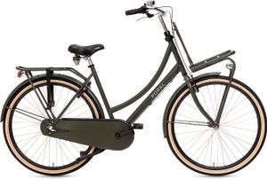 Popal Daily Dutch Basic+ N3 Hollandrad - Citybike - Damen - 59 centimeter - Armeegrün