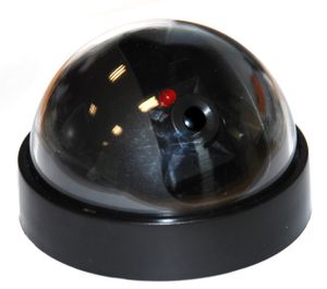 Dummy Kamera Mini-Dome Attrappe mit Blink-LED
