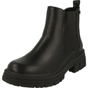 Piece Of Mind Damen Schuhe schlichte Stiefel Chelsea Boots 254-620 Black