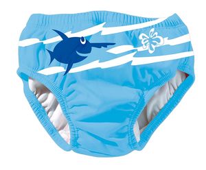 BECO Aqua-Windel 03-06 Mon Sealife blau uni, Slip