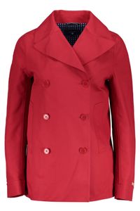 GANT Lehká dámská textilní bunda červená SF269 - velikost: S