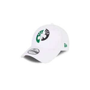 New Era - NBA Boston Celtics Half Half 9Forty Strapback Cap - Weiss : Weiß One Size Farbe: Weiß Größe: One Size