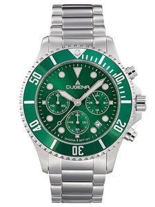 Dugena 4461106 Herrenuhr Diver XL Chrono Grün