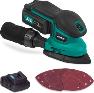Deltaschleifer 20V - 4.0Ah | Inkl. Akku und Ladegerät
