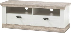 Villa Hauswerk Lowboard Florenz weiß 134 x 51 x 44 cm