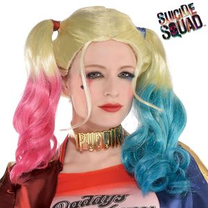 Harley Quinn Perücke aus Suicide Squad für Damen