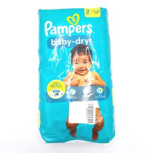 Pampers Baby-Dry Größe 2 Windeln 4-8 kg 58 Stück 12 Stunden trocken