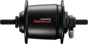 Shimano Nabendynamo NEXUS DH-C6000-1R 1.5 W, Schutz hoch, schwarz