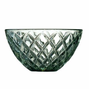 Lyngby Glass Sorrento Bowl Set of 4, malá miska, servírovacia miska, sklo, zelená, 12 cm, 29031
