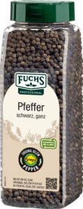 Fuchs Professional Pfeffer schwarz ganze Pfefferkörner scharf 500g