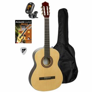 Voggenreiter Acoustic Guitar Set 4/4, gitara, akustická gitara, klasická gitara, nástroj, hudobný nástroj, 668