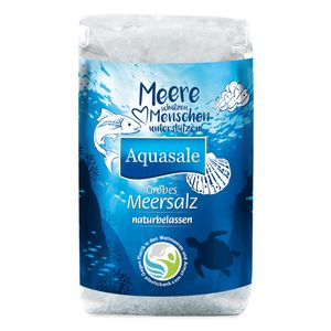 Aquasale Meersalz grobkörnig 1000g