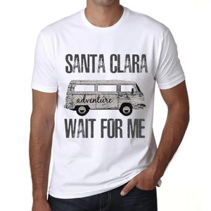 Herren Grafik T-Shirt Abenteuer warten auf mich in Santa Clara – Adventure Wait For Me In Santa Clara – Öko-Verantwortlich Vintage Jahrgang Kurzarm