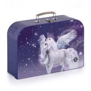 Karton P+P Laminovaný kufor 34 cm Unicorn-pegasus