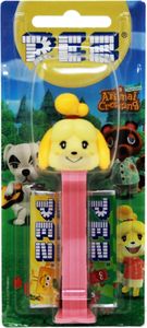 Pez Animal Crossing Isabelle s růžovou nohou a sladké bonbony 17g