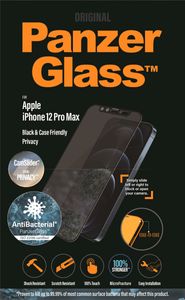 PanzerGlass P2715 - Handy/Smartphone - Apple - iPhone 12 Pro Max - Kratzresistent - Antibakteriell - Transparent - 1 Stück(e)