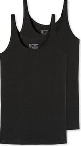 Schiesser Tank-top unterhemd unterzieh-shirt 95/5 schwarz 44 Schiesser Tank-top unterhemd unterzieh-shirt 95/5 schwarz 44