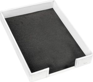 Briefkorb Scala Leder weiß